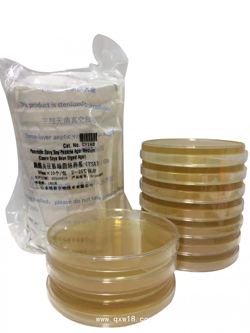 胰酪大豆胨琼脂培养基90mm（TSA）